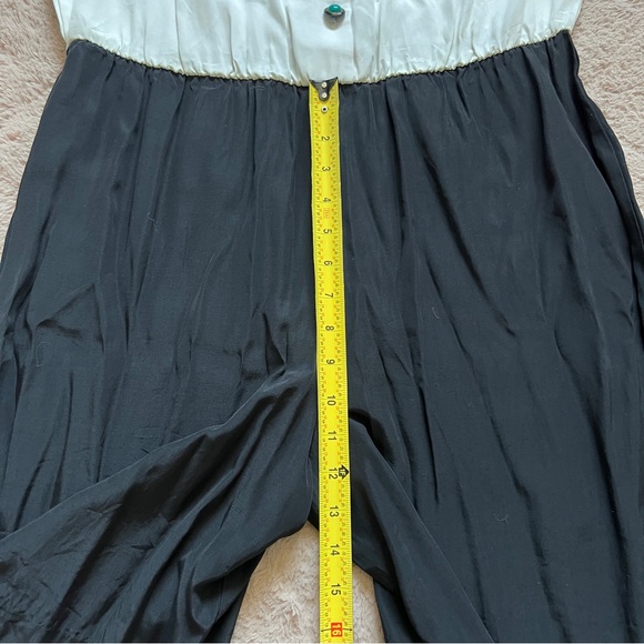 Vintage En Focus Short Sleeve Romper With Shoulder Pads Women’s Size 7/8 - Picture 7 of 8